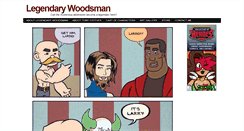 Desktop Screenshot of legendarywoodsman.com